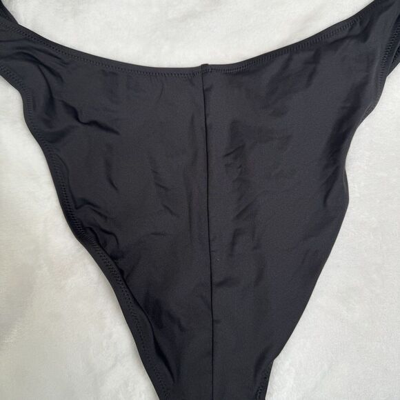 SKIMS Swim Strapless Monokini One Piece Removable Straps Black Onyx 2X Plus NWT - Picture 11 of 13